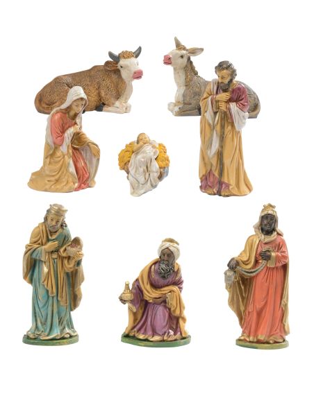 Nacimiento 5Pz  12Cm Color Pvc