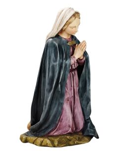 Virgen Maria Resina Marmol Nacimiento 50 Cm