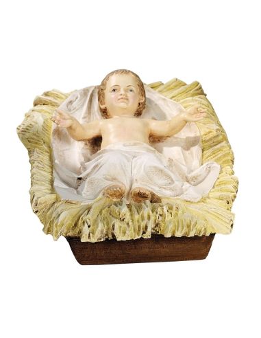 Niño Para  Nacimiento 50 Cm. Resina Marmol
