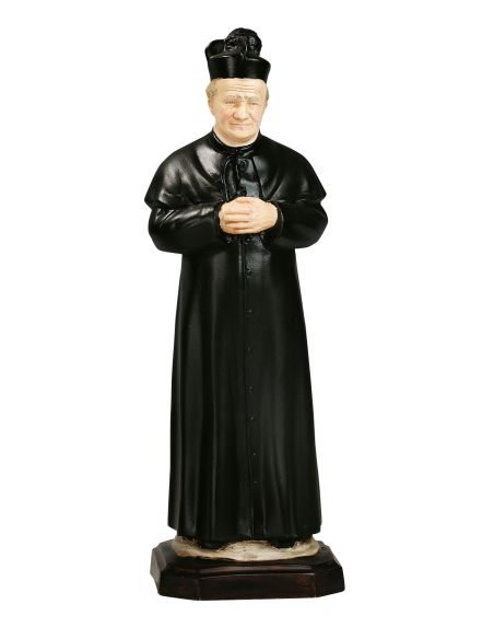 Estatua Don Bosco Resina/Marmol Color 34 Cm