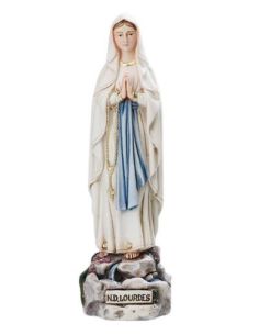 Virgen De Lourdes Color 15 Cm