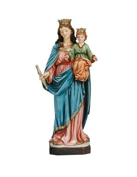 Estatua María Auxiliadora Color 30 Cm