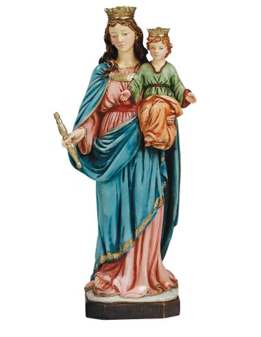 Estatua Maria Auxiliadora Color 20 Cm