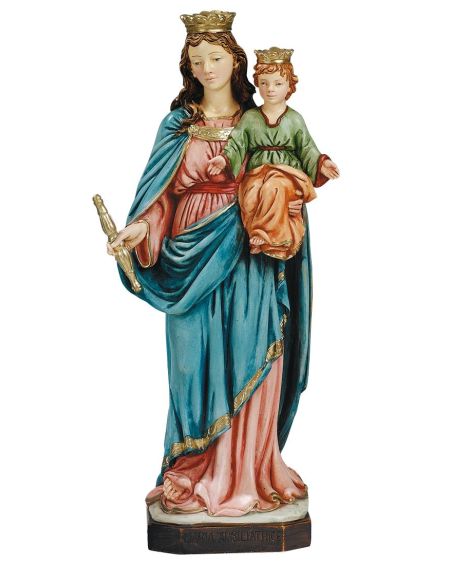 Estatua Maria Auxiliadora Color 20 Cm