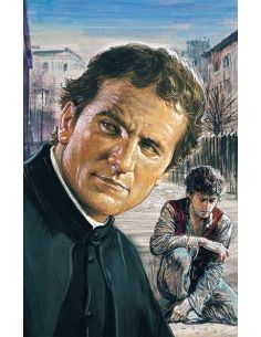 Estampa Don Bosco (Musio/3) 7 X 11