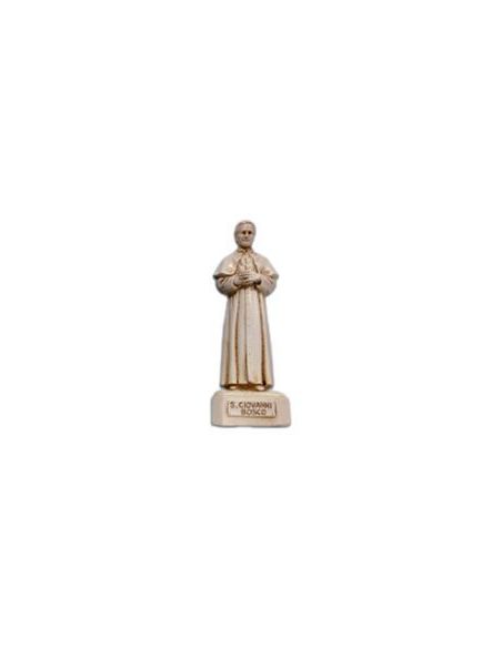 Estatua Don Bosco Resina 12 Cm Blanca