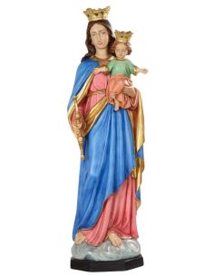 Maria Auxiliadora Resina Marmol 180X58X40Cm Vestido Oro