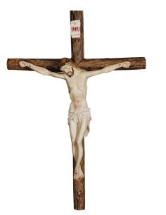 Crucifijo 32Cm Resina Marmol