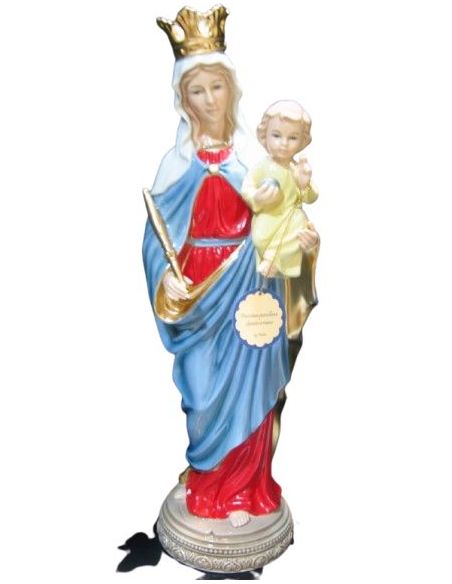 Maria Auxiliadora 40 Cm Porcelana Pb0182 (4)*