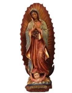 Nuestra Señora De Guadalupe 15 Cm Resina  (96)