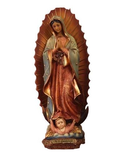 Nuestra Señora De Guadalupe 15 Cm Resina  (96)