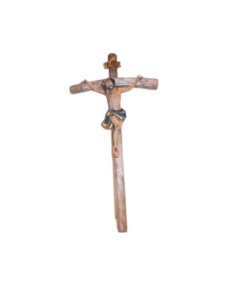 Crucifijo Resina-Madera Mediano 35Cm (24)