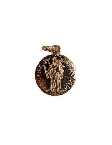 Medalla Maria Auxiliadora 16Mm Dorada