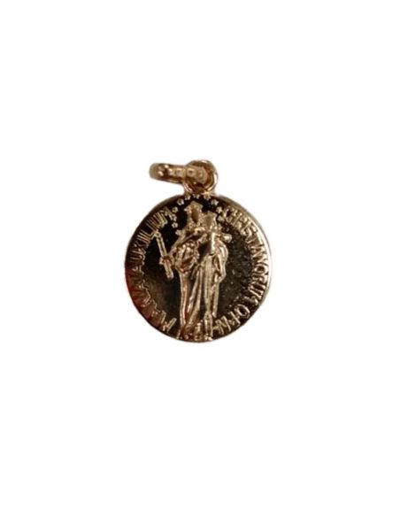 Medalla Maria Auxiliadora 16Mm Dorada