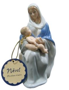 Maternidad Sentada 13Cm Porcelana(36)