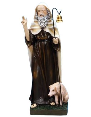 San Antonio Abad Resina 12 Cm.(144)