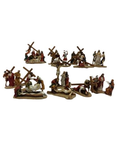 Imagenes Via Crucis 16Cm Resina Pb11571 (2)