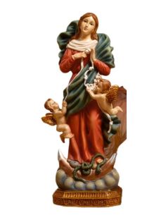 Virgen Desatanudos 22,5Cm Resina Pb10799 (24)