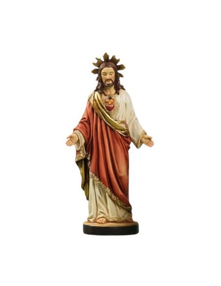 Sagrado Corazon 21 Cm Resina Pb10147 (24)