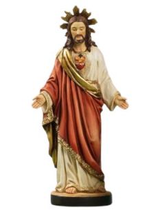 Sagrado Corazon 13Cm Resina Pb10148 (48)
