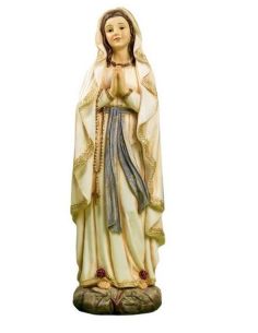 Virgen Lourdes 13Cm Resina Pb10160 (72)