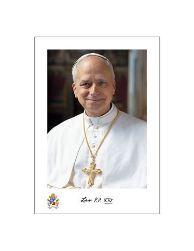 Poster Mini Papa Leon Xiv