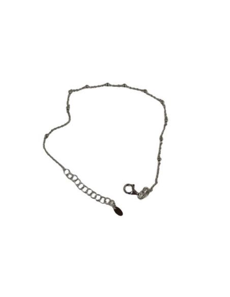 Pulsera Decena Plata 3Mm Pl
