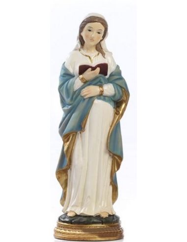 Virgen En Cinta 19,5Cm Resina Pb16076 (24)