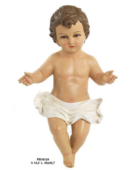 Niño Resina Ojos Cristal 43Cm Pb18124 (2)