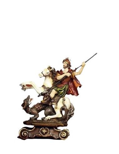 San Jorge 18Cm Resina Pb8615