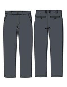 Pantalon Largo Uniforme Colegio Reinado Talla 08