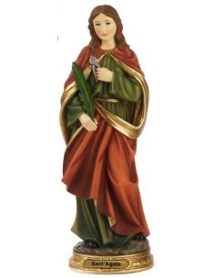 Santa Agueda 18,8Cm Resina Pb19502 (24)