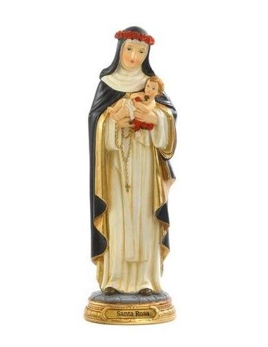 Santa Rosa De Lima Resina Pb20450 (24) 19,6Cm