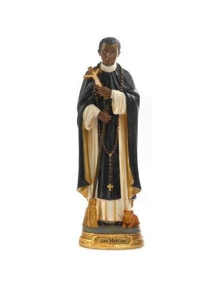 San Martin De Porres Resina Pb20446 (24) 19,9Cm