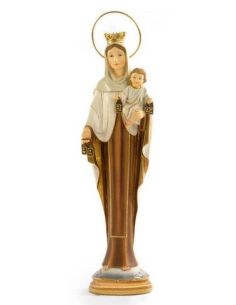Virgen Del Carmen Estilizada 31,5Cm Resina Pb20466 (12)