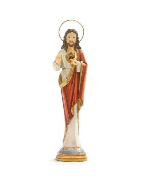 Sgdo. Corazon De Jesus 31,5Cm Resina Pb20463 (12)