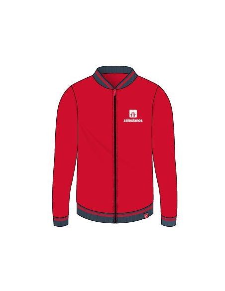 Chaqueta Cremallera Salesianos Estrecho Talla Xl