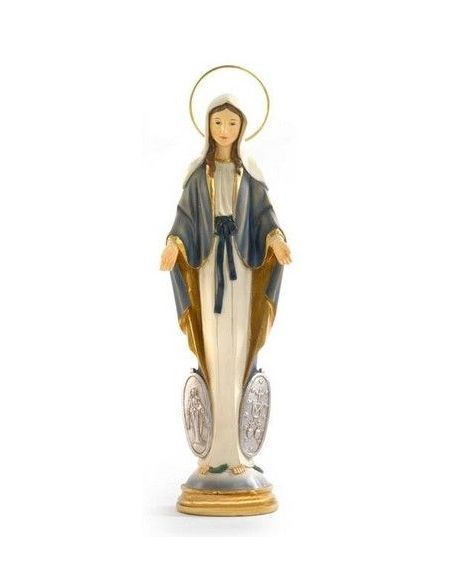 Virgen Milagrosa Estilizada 31,5Cm Resina Pb20464 (12)