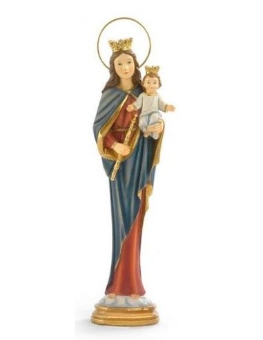 Maria Auxiliadora Estilizada 31,5Cm Resina Pb20465 (12)