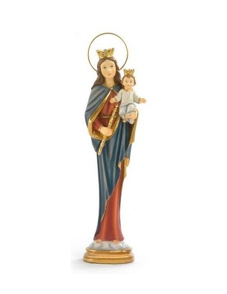 Maria Auxiliadora Estilizada 31,5Cm Resina Pb20465 (12)