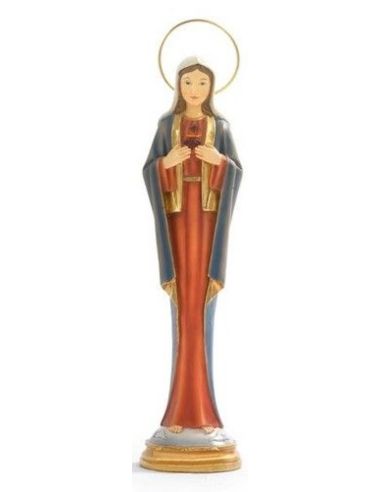 Sagrado Corazon De Maria Estilizada 31,5Cm Resina Pb20468 (12)