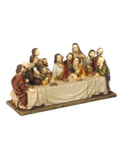 Santa Cena Resina 17,3X9,3Cm Pb17788 (18)