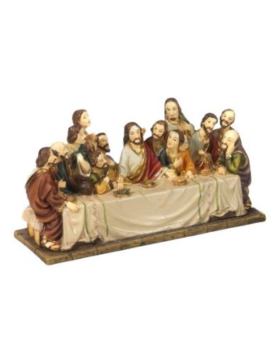 Santa Cena Resina 17,3X9,3Cm Pb17788 (18)
