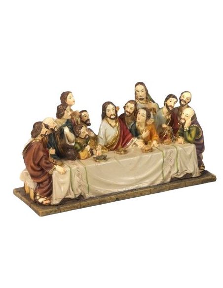 Santa Cena Resina 17,3X9,3Cm Pb17788 (18)