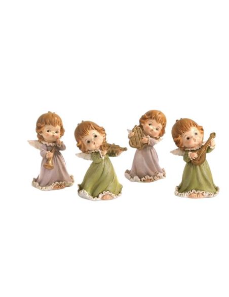 Angel Musical Resina 14,4Cm 4 Surt. Pb21179 (48)Precio Por Angel