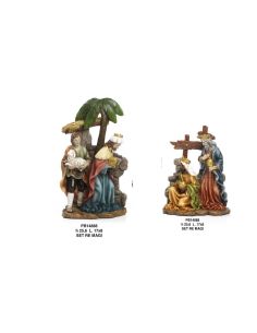 Nacimiento Reyes 2 Pieza Clasico  25,6X17X8Cm Pb14888 (2)