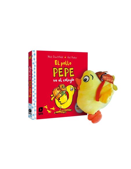 Pack El Pollo Pepe Va Al Colegio Con Muñeco|Libreriasalesiana