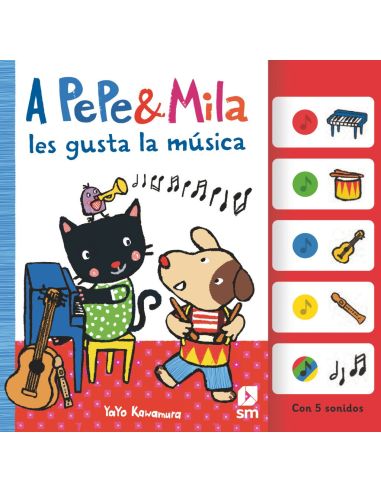 A Pepe y Mila les gusta la música