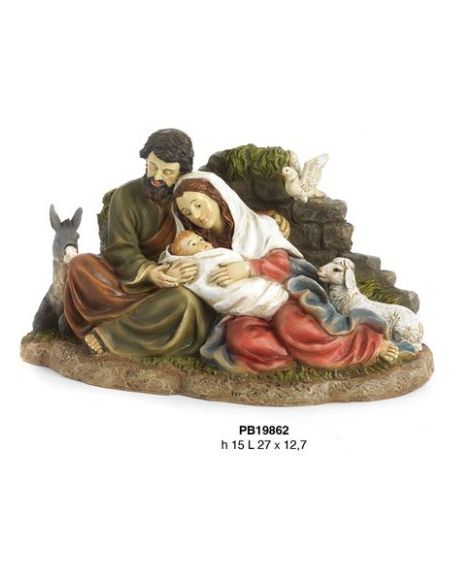 Nacimiento Recostados15Cm C/Oveja Asno Pb19862(8)