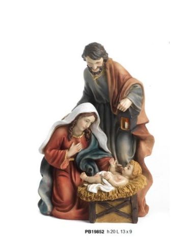 Nacimiento S.Jose Farol Resina 20Cm Pb19852(12)